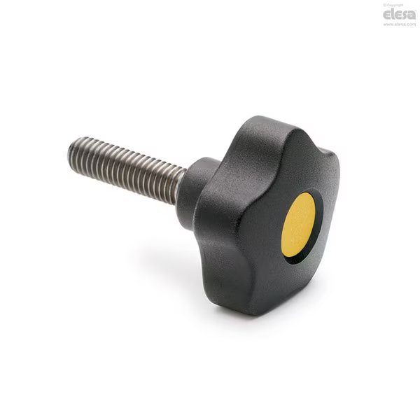 Stainless steel threaded stud, with cap, VCT.50-SST-p-M10x40-C4, Elesa, Mfr#: VCT-SST-p